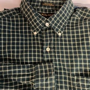 COLOURS Alexander Julian GREEN Check SHIRT Size L
